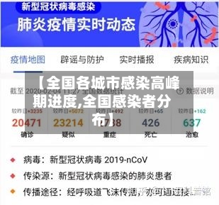 【全国各城市感染高峰期进度,全国感染者分布】