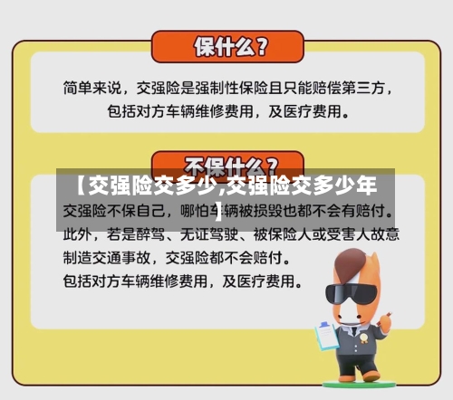 【交强险交多少,交强险交多少年】-第2张图片