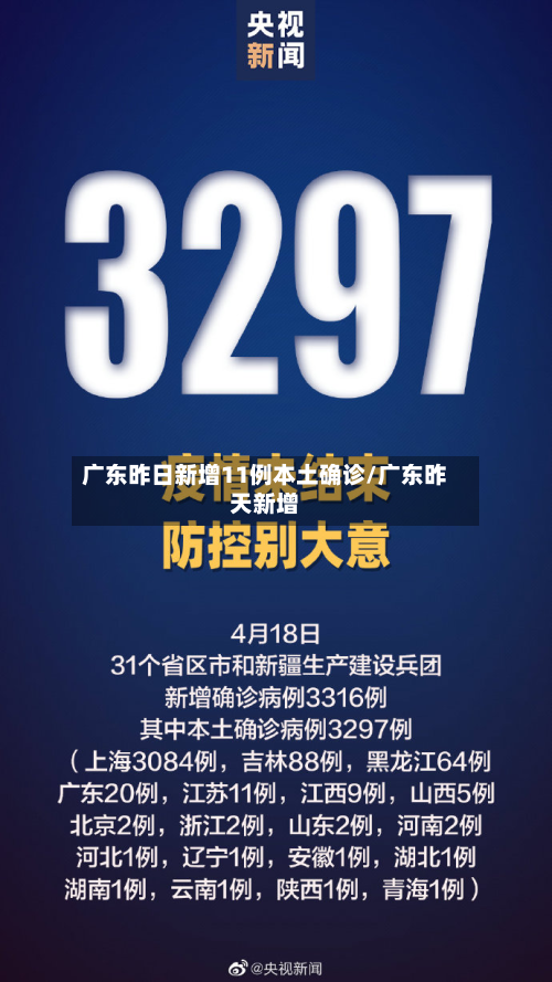 广东昨日新增11例本土确诊/广东昨天新增