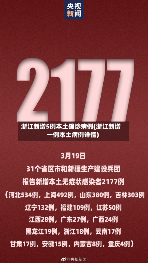 浙江新增5例本土确诊病例(浙江新增一例本土病例详情)-第3张图片